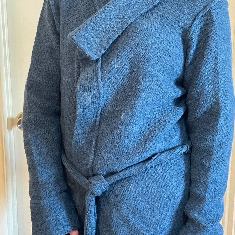 Peruvian Connection baby alpaca wrap sweater